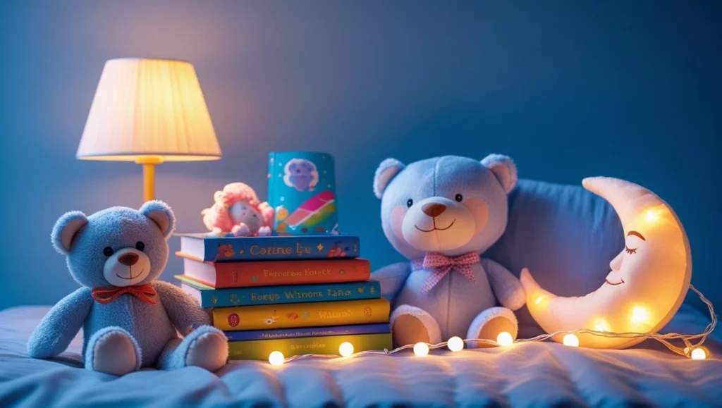 Imagen actual: "Niños disfrutando de un cuento relajante antes de dormir"